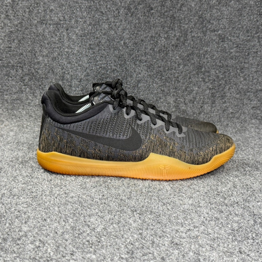 Nike Mamba Rage Komodo Dragon‎ Basketall Shoes Men's 11.5 Black Gum Low Lace